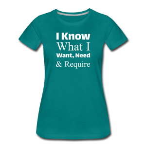 Women’s Premium T-Shirt - teal