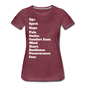 Women’s Premium T-Shirt - heather burgundy