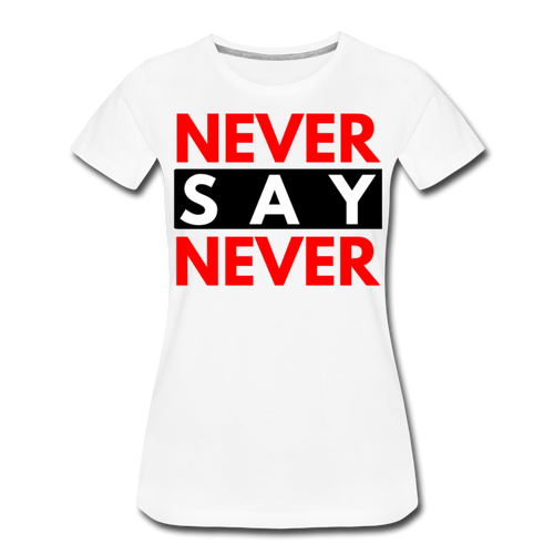 Women’s Premium T-Shirt - white