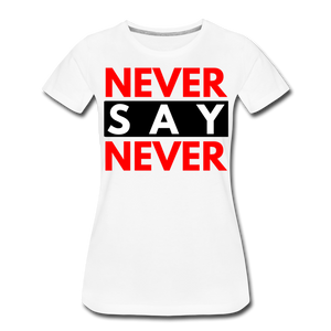 Women’s Premium T-Shirt - white