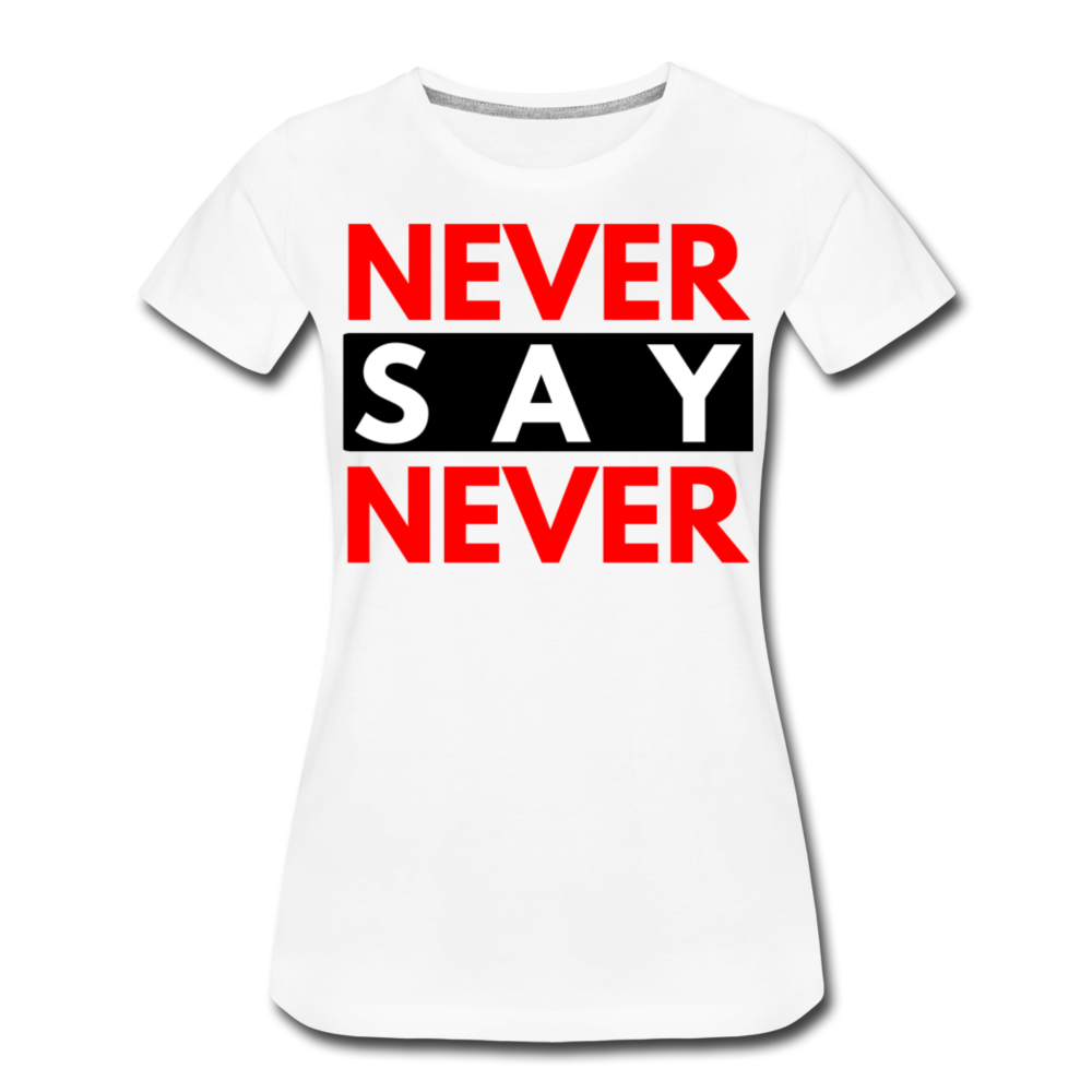 Women’s Premium T-Shirt - white