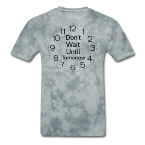 Men's T-Shirt - grey tie dye