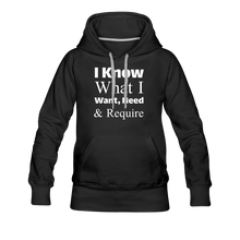 Women’s Premium Hoodie - black