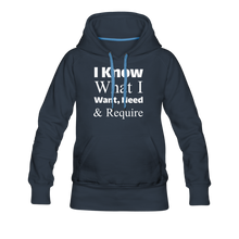 Women’s Premium Hoodie - navy