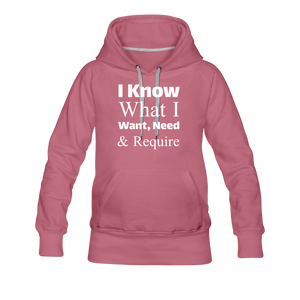 Women’s Premium Hoodie - mauve