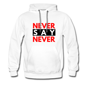 Men’s Premium Hoodie - white