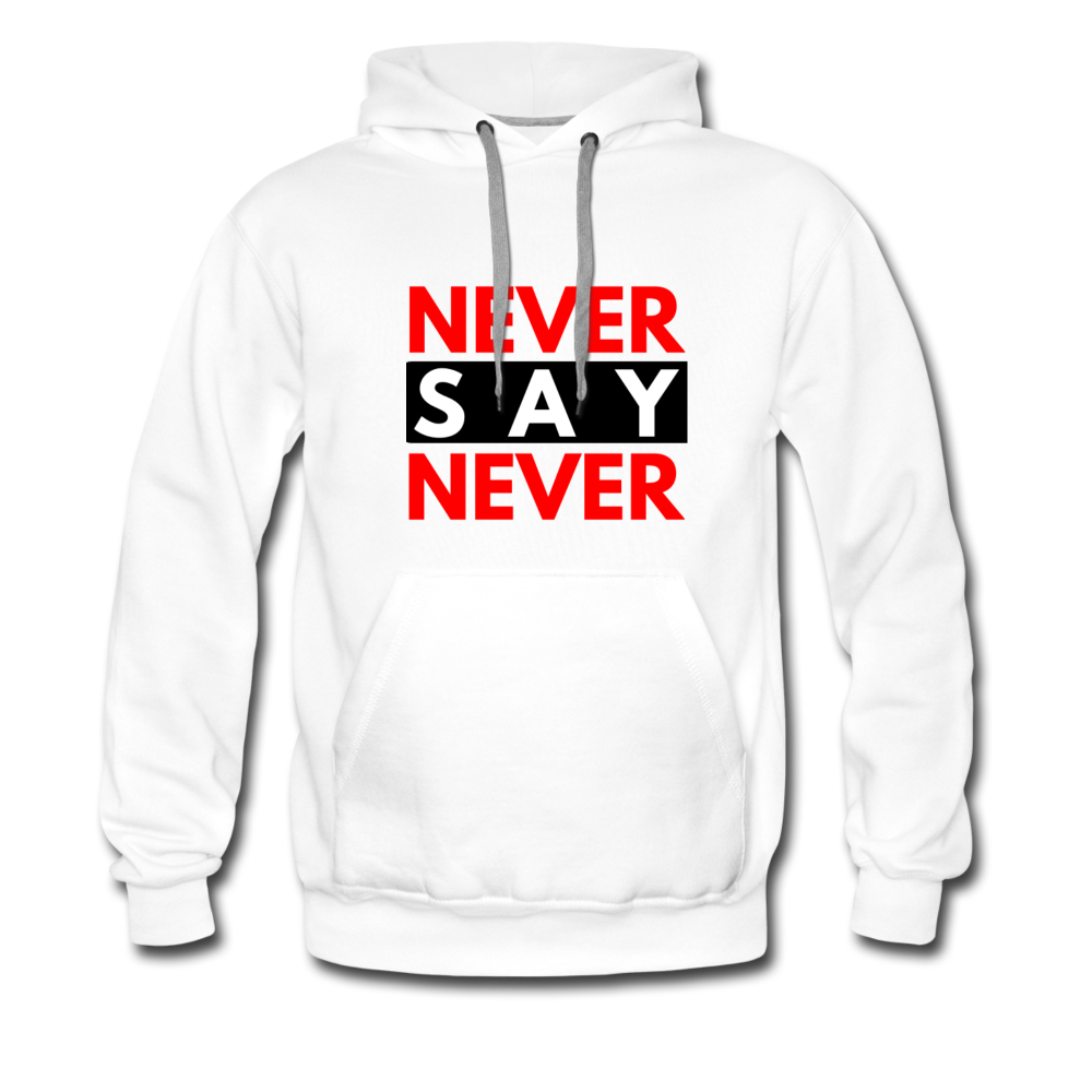 Men’s Premium Hoodie - white