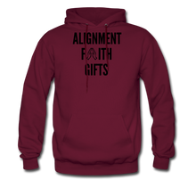 Men's Hoodie - burgundy